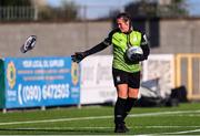 24 September 2022; Athlone Town goalkeeper Niamh Coombes during a 2022 EVOKE.ie FAI Women's Cup Semi-Finals match between Athlone Town and Wexford Youths at Athlone Town Stadium in Westmeath. Photo by Michael P Ryan/Sportsfile