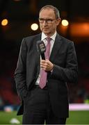 24 September 2022; Former Republic of Ireland manager Martin O'Neill before UEFA Nations League B Group 1 match between Scotland and Republic of Ireland at Hampden Park in Glasgow, Scotland. Photo by Stephen McCarthy/Sportsfile