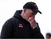 24 September 2022; Wexford Youths manager Stephen Quinn during a 2022 EVOKE.ie FAI Women's Cup Semi-Finals match between Athlone Town and Wexford Youths at Athlone Town Stadium in Westmeath. Photo by Michael P Ryan/Sportsfile