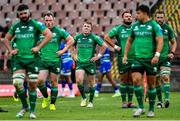 24 September 2022; David Hawkshaw of Connacht, centre, and teammates react during the United Rugby Championship match between DHL Stormers and Connacht at Stellenbosch in South Africa. Photo by Ashley Vlotman /Sportsfile