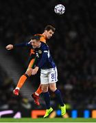 24 September 2022; Jayson Molumby of Republic of Ireland and Callum McGregor of Scotland during UEFA Nations League B Group 1 match between Scotland and Republic of Ireland at Hampden Park in Glasgow, Scotland. Photo by Eóin Noonan/Sportsfile
