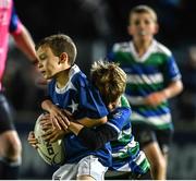 23 September 2022; Action during the half-time minis match between Gorey RFC and St Mary's RFC at the United Rugby Championship match between Leinster and Benetton at the RDS Arena in Dublin. Photo by Harry Murphy/Sportsfile
