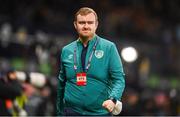 24 September 2022; Niall Ring, FAI international operations, during UEFA Nations League B Group 1 match between Scotland and Republic of Ireland at Hampden Park in Glasgow, Scotland. Photo by Stephen McCarthy/Sportsfile