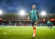 24 September 2022; Shane Duffy of Republic of Ireland before the UEFA Nations League B Group 1 match between Scotland and Republic of Ireland at Hampden Park in Glasgow, Scotland. Photo by Stephen McCarthy/Sportsfile