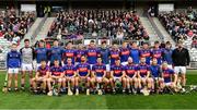 25 September 2022; The Erin's Own team before the Cork County Premier Senior Club Hurling Championship Semi-Final match between Erin's Own and Blackrock at Páirc Ui Chaoimh in Cork. Photo by Sam Barnes/Sportsfile