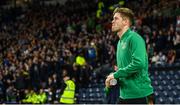 24 September 2022; Nathan Collins of Republic of Ireland before UEFA Nations League B Group 1 match between Scotland and Republic of Ireland at Hampden Park in Glasgow, Scotland. Photo by Stephen McCarthy/Sportsfile