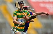 25 September 2022; Tadhg Deasy of Blackrock in action against James O'Carroll of Erin's Own during the Cork County Premier Senior Club Hurling Championship Semi-Final match between Erin's Own and Blackrock at Páirc Ui Chaoimh in Cork. Photo by Sam Barnes/Sportsfile
