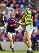 25 September 2022; Robbie Cotter of Blackrock in action against Colm Coakley of Erin's Own during the Cork County Premier Senior Club Hurling Championship Semi-Final match between Erin's Own and Blackrock at Páirc Ui Chaoimh in Cork. Photo by Sam Barnes/Sportsfile