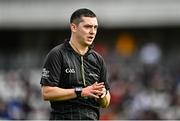 25 September 2022; Referee Ciarain O'Regan during the Cork County Premier Senior Club Hurling Championship Semi-Final match between Erin's Own and Blackrock at Páirc Ui Chaoimh in Cork. Photo by Sam Barnes/Sportsfile