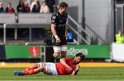 25 September 2022; Jean Kleyn of Munster during the United Rugby Championship match between Dragons and Munster at Rodney Parade in Newport, Wales. Photo by Ben Evans/Sportsfile