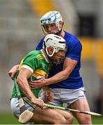 25 September 2022; Jack Herlihy of Newtownshandrum in action against Padraig Buggy of St Finbarr's during the Cork County Premier Senior Club Hurling Championship Semi-Final match between St Finbarr's and Newtownshandrum at Páirc Ui Chaoimh in Cork. Photo by Sam Barnes/Sportsfile