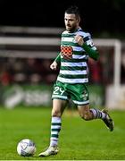 22 September 2022; Jack Byrne of Shamrock Rovers during the SSE Airtricity League Premier Division match between Shelbourne and Shamrock Rovers at Tolka Park in Dublin. Photo by Sam Barnes/Sportsfile