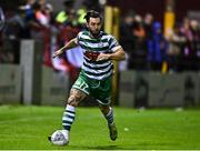 22 September 2022; Richie Towell of Shamrock Rovers during the SSE Airtricity League Premier Division match between Shelbourne and Shamrock Rovers at Tolka Park in Dublin. Photo by Sam Barnes/Sportsfile
