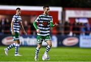22 September 2022; Jack Byrne of Shamrock Rovers during the SSE Airtricity League Premier Division match between Shelbourne and Shamrock Rovers at Tolka Park in Dublin. Photo by Sam Barnes/Sportsfile