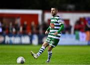 22 September 2022; Jack Byrne of Shamrock Rovers during the SSE Airtricity League Premier Division match between Shelbourne and Shamrock Rovers at Tolka Park in Dublin. Photo by Sam Barnes/Sportsfile