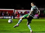 22 September 2022; Sean Kavanagh of Shamrock Rovers during the SSE Airtricity League Premier Division match between Shelbourne and Shamrock Rovers at Tolka Park in Dublin. Photo by Sam Barnes/Sportsfile
