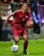 22 September 2022; John Ross Wilson of Shelbourne during the SSE Airtricity League Premier Division match between Shelbourne and Shamrock Rovers at Tolka Park in Dublin. Photo by Sam Barnes/Sportsfile