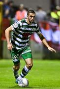 22 September 2022; Neil Farrugia of Shamrock Rovers during the SSE Airtricity League Premier Division match between Shelbourne and Shamrock Rovers at Tolka Park in Dublin. Photo by Sam Barnes/Sportsfile