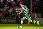 22 September 2022; Dan Cleary of Shamrock Rovers during the SSE Airtricity League Premier Division match between Shelbourne and Shamrock Rovers at Tolka Park in Dublin. Photo by Sam Barnes/Sportsfile