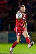 22 September 2022; Gavin Molloy of Shelbourne during the SSE Airtricity League Premier Division match between Shelbourne and Shamrock Rovers at Tolka Park in Dublin. Photo by Sam Barnes/Sportsfile