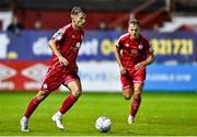 22 September 2022; John Ross Wilson of Shelbourne during the SSE Airtricity League Premier Division match between Shelbourne and Shamrock Rovers at Tolka Park in Dublin. Photo by Sam Barnes/Sportsfile