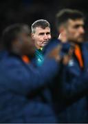24 September 2022; Republic of Ireland manager Stephen Kenny after UEFA Nations League B Group 1 match between Scotland and Republic of Ireland at Hampden Park in Glasgow, Scotland. Photo by Eóin Noonan/Sportsfile