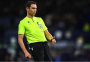 24 September 2022; Referee Sandro Schärer during UEFA Nations League B Group 1 match between Scotland and Republic of Ireland at Hampden Park in Glasgow, Scotland. Photo by Eóin Noonan/Sportsfile
