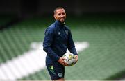 26 September 2022; Conor Hourihane during a Republic of Ireland training session at Aviva Stadium in Dublin. Photo by Stephen McCarthy/Sportsfile