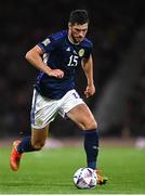 24 September 2022; Scott McKenna of Scotland during UEFA Nations League B Group 1 match between Scotland and Republic of Ireland at Hampden Park in Glasgow, Scotland. Photo by Eóin Noonan/Sportsfile