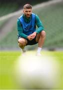 26 September 2022; Scott Hogan during a Republic of Ireland training session at Aviva Stadium in Dublin. Photo by Stephen McCarthy/Sportsfile