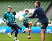 26 September 2022; Nathan Collins during a Republic of Ireland training session at Aviva Stadium in Dublin. Photo by Stephen McCarthy/Sportsfile