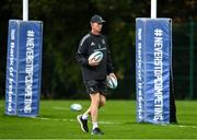 26 September 2022; Head coach Leo Cullen during a Leinster Rugby squad training session at UCD in Dublin. Photo by Harry Murphy/Sportsfile