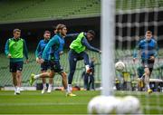 26 September 2022; Chiedozie Ogbene during a Republic of Ireland training session at Aviva Stadium in Dublin. Photo by Stephen McCarthy/Sportsfile