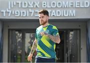 26 September 2022; Aaron Connolly during a Republic of Ireland U21 training session at Bloomfield Stadium in Tel Aviv, Israel. Photo by Seb Daly/Sportsfile