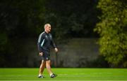 26 September 2022; Leinster senior coach Stuart Lancaster during a Leinster Rugby squad training session at UCD in Dublin. Photo by Harry Murphy/Sportsfile