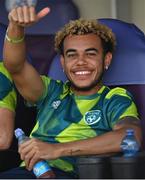 26 September 2022; Tyreik Wright during a Republic of Ireland U21 training session at Bloomfield Stadium in Tel Aviv, Israel. Photo by Seb Daly/Sportsfile