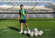 26 September 2022; Eiran Cashin during a Republic of Ireland U21 training session at Bloomfield Stadium in Tel Aviv, Israel. Photo by Seb Daly/Sportsfile