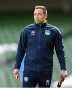 26 September 2022; Coach Stephen Rice during a Republic of Ireland training session at Aviva Stadium in Dublin. Photo by Stephen McCarthy/Sportsfile