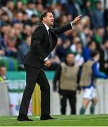 24 September 2022; Northern Ireland manager Ian Baraclough during the UEFA Nations League C Group 2 match between Northern Ireland and Kosovo at National Stadium at Windsor Park in Belfast. Photo by Ramsey Cardy/Sportsfile