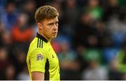 24 September 2022; Northern Ireland goalkeeper Bailey Peacock-Farrell during UEFA Nations League C Group 2 match between Northern Ireland and Kosovo at National Stadium at Windsor Park in Belfast. Photo by Ramsey Cardy/Sportsfile