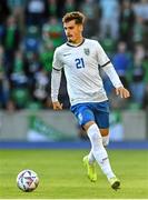 24 September 2022; Donat Rrudhani of Kosovo during UEFA Nations League C Group 2 match between Northern Ireland and Kosovo at National Stadium at Windsor Park in Belfast. Photo by Ramsey Cardy/Sportsfile