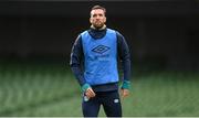 26 September 2022; Shane Duffy during a Republic of Ireland training session at Aviva Stadium in Dublin. Photo by Stephen McCarthy/Sportsfile