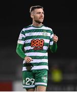 26 September 2022; Jack Byrne of Shamrock Rovers reacts during the SSE Airtricity League Premier Division match between Shamrock Rovers and UCD at Tallaght Stadium in Dublin. Photo by Ben McShane/Sportsfile