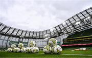 27 September 2022; A general view of the stadium before the UEFA Nations League B Group 1 match between Republic of Ireland and Armenia at Aviva Stadium in Dublin. Photo by Ben McShane/Sportsfile