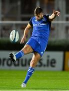 23 September 2022; Ross Byrne of Leinster during the United Rugby Championship match between Leinster and Benetton at the RDS Arena in Dublin. Photo by Brendan Moran/Sportsfile
