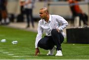 27 September 2022; Israel manager Guy Luzon during the UEFA European U21 Championship play-off second leg match between Israel and Republic of Ireland at Bloomfield Stadium in Tel Aviv, Israel. Photo by Seb Daly/Sportsfile