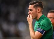 27 September 2022; Republic of Ireland captain Conor Coventry after the UEFA European U21 Championship play-off second leg match between Israel and Republic of Ireland at Bloomfield Stadium in Tel Aviv, Israel. Photo by Seb Daly/Sportsfile