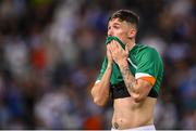 27 September 2022; Joe Redmond of Republic of Ireland after the UEFA European U21 Championship play-off second leg match between Israel and Republic of Ireland at Bloomfield Stadium in Tel Aviv, Israel. Photo by Seb Daly/Sportsfile