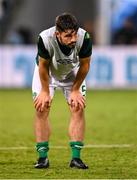 27 September 2022; Eiran Cashin of Republic of Ireland reacts after defeat in a penalty shoot out in the UEFA European U21 Championship play-off second leg match between Israel and Republic of Ireland at Bloomfield Stadium in Tel Aviv, Israel. Photo by Seb Daly/Sportsfile