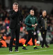27 September 2022; Republic of Ireland manager Stephen Kenny during the UEFA Nations League B Group 1 match between Republic of Ireland and Armenia at Aviva Stadium in Dublin. Photo by Ramsey Cardy/Sportsfile